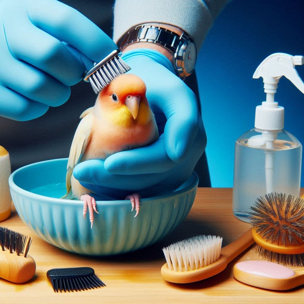 Bathing Your Bird