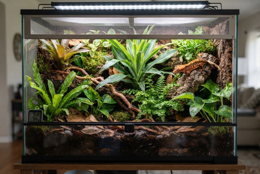 How Can You Prevent Mold Outbreaks in a High-Humidity Bioactive Crested Gecko Terrarium?