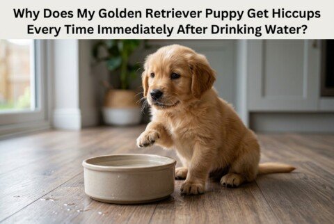 Why Does My Golden Retriever Puppy Get Hiccups Every Time Immediately After Drinking Water?