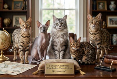 5 Luxury Cat Breeds: What Makes These Felines So Expensive?