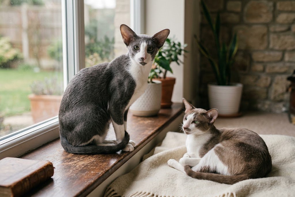 Oriental Bicolor Cats: Appearance, Temperament, and Care Guide